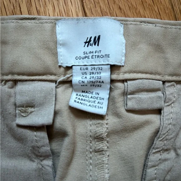 H&M men’s slim fit trousers - Picture 4 of 8